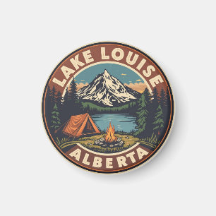 Lake Louise Canada Reis Cadeau Banff Nationaal Par Magneet