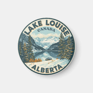 Lake Louise Canada Reis Cadeau Banff Nationaal Par Magneet