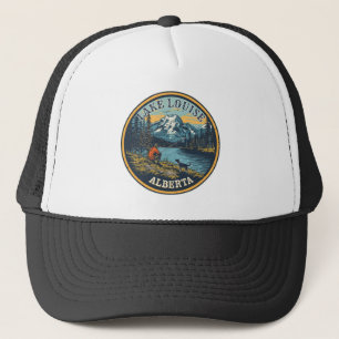 Lake Louise Canada Reis Cadeau Banff Nationaal Par Trucker Pet