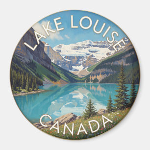 Lake Louise Canada Turquoise Bergmeer Magneet