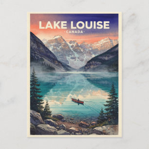 Lake Louise Canada Vintage Briefkaart