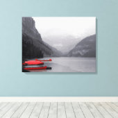 Lake Louise Canvas Wrap Afdruk (Insitu (Houten vloer))