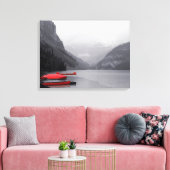 Lake Louise Canvas Wrap Afdruk (Insitu (Woonkamer))