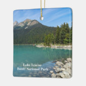 Lake Louise in Banff Canada Keramisch Ornament (Links)