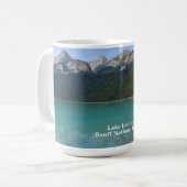 Lake Louise in Banff Canada Koffiemok (Voorkant links)