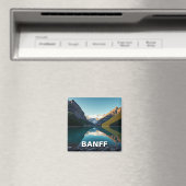 Lake Louise in het Banff National Park Canada Magneet (Insitu (Vaatwasser))