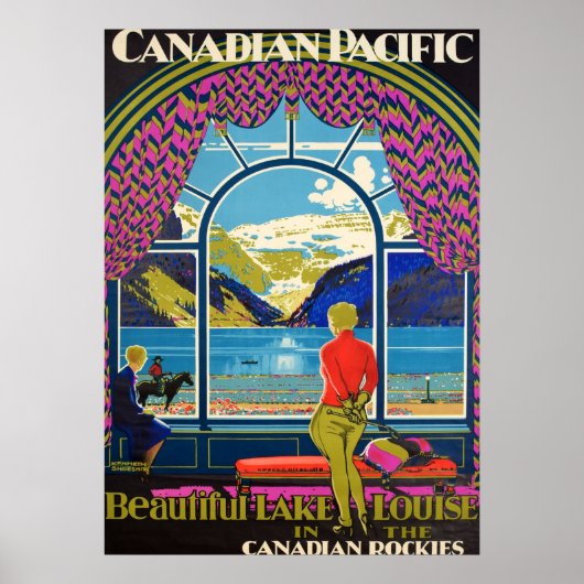 LAKE LOUISE POSTER (Voorkant)