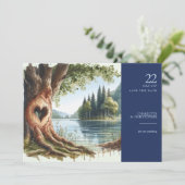 Lake Love Save The Date (Staand voorkant)