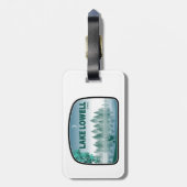 Lake Lowell Idaho Deer Bagagelabel (Achterkant verticaal)