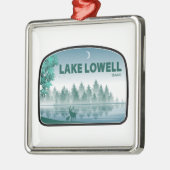 Lake Lowell Idaho Deer Metalen Ornament (Links)
