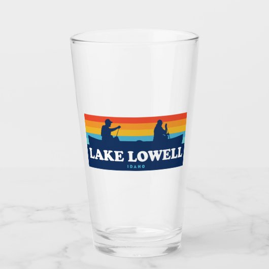 Lake Lowell Idaho kano Glas (Voorkant)