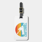 Lake Lowell Idaho Kayak Bagagelabel (Voorkant verticaal)