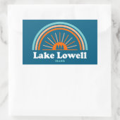 Lake Lowell Idaho Rainbow Rechthoekige Sticker (Tas)