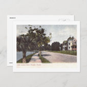 Lake Lucerne Dr., Orlando, Vintage van Florida Briefkaart (Voorkant / Achterkant)