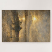 Lake Lucerne Switzerland Couple Sunset Art Puzzle Legpuzzel (Horizontaal)