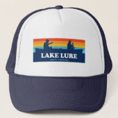 Lake Lure North Carolina Canoe Trucker Pet (Voorkant)