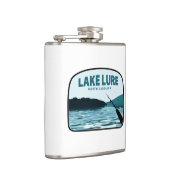 Lake Lure North Carolina Gevist Rod Heupfles (Rechts)