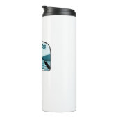 Lake Lure North Carolina Gevist Rod Thermosbeker (Geroteerd rechts)