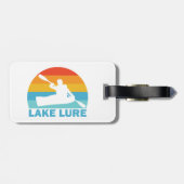 Lake Lure North Carolina Kayak Bagagelabel (Achterkant horizontaal)