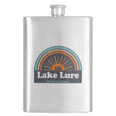 Lake Lure North Carolina Rainbow Flacon (Voorkant)