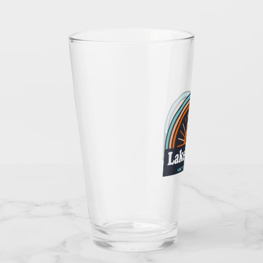 Lake Lure North Carolina Rainbow Glas (Rechts)