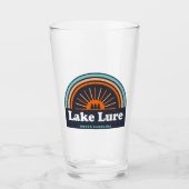 Lake Lure North Carolina Rainbow Glas (Voorkant)