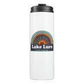 Lake Lure North Carolina Rainbow Thermosbeker (Voorkant)