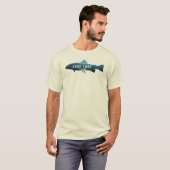 Lake Lure North Carolina Vis T-shirt (Voorkant volledig)