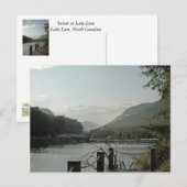 Lake Lure Sunset Briefkaart (Voorkant / Achterkant)