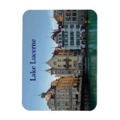 Lake Luzern, Zwitserland Waterfront Magnet Magneet (Verticaal)