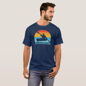 Lake Mackintosh North Carolina Kayak T-shirt (Voorkant volledig)