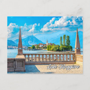 Lake Maggiore, Italië Briefkaart