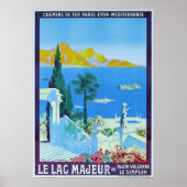  Lake Maggiore Reisposter Poster (Voorkant)