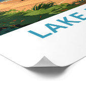 Lake Malawi Afrika Europa Reisprint Poster (Hoek)