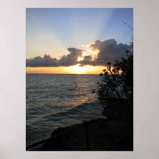 Lake Malawi Sunrise Poster (Voorkant)