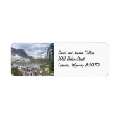 Lake Marie Mountains Return Address Labels (Voorkant)