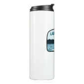 Lake Marion South Carolina Gevist Rod Thermosbeker (Gedraaid links)