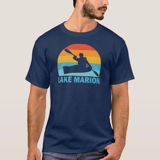 Lake Marion South Carolina Kayak T-shirt (Voorkant)