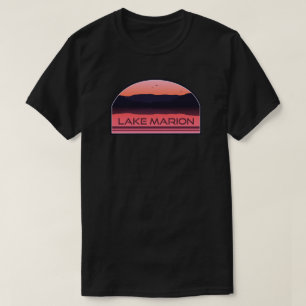 Lake Marion South Carolina Red Sunrise T-shirt