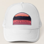 Lake Marion South Carolina Red Sunrise Trucker Pet (Voorkant)
