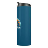 Lake Marion South Carolina Regenboog Thermosbeker (Geroteerd rechts)