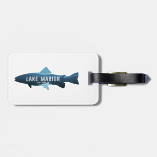 Lake Marion South Carolina Vis Bagagelabel