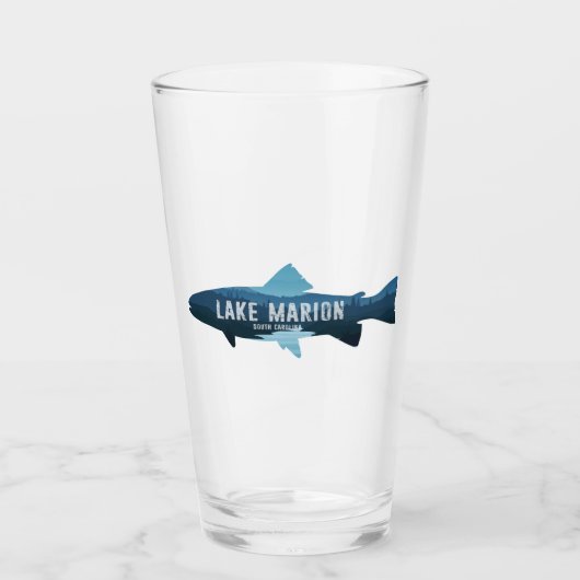 Lake Marion South Carolina Vis Glas (Voorkant)