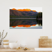 Lake Mary Reflection Poster (Keuken)