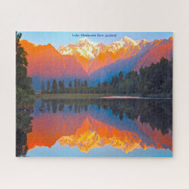 Lake Matheson Nieuw-Zeeland Legpuzzel