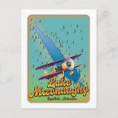 Lake McConaughy vintage reisposter. Briefkaart (Voorkant)