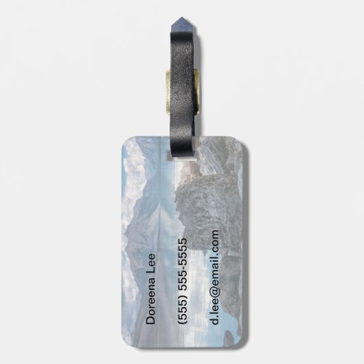 Lake McDonald Bagagelabel (Achterkant verticaal)