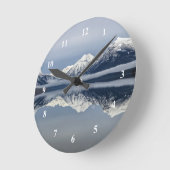 Lake McDonald Clock Ronde Klok (Hoek)