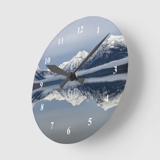Lake McDonald Clock Ronde Klok (Hoek)