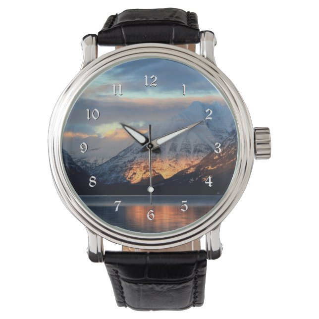 Lake McDonald, Glacier National Park Horloge (Voorkant)